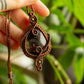 Ella • Eudialyte macrame necklace
