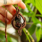 Ella • Eudialyte macrame necklace