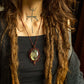 Eliana • Labradorite macrame necklace