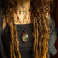 Eliana • Labradorite macrame necklace
