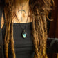 Lorna • Labradorite macrame necklace