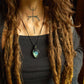 Lorna • Labradorite macrame necklace