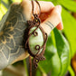 Chloe • Serpentine macrame necklace