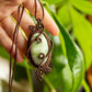 Chloe • Serpentine macrame necklace