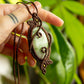 Chloe • Serpentine macrame necklace