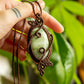 Chloe • Serpentine macrame necklace