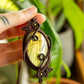 Kamelia • Labradorite macrame necklace