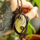 Kamelia • Labradorite macrame necklace