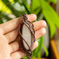 Ruth • Selenite macrame necklace