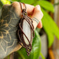 Ruth • Selenite macrame necklace